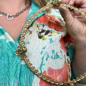 Brass Planter Ring Angels